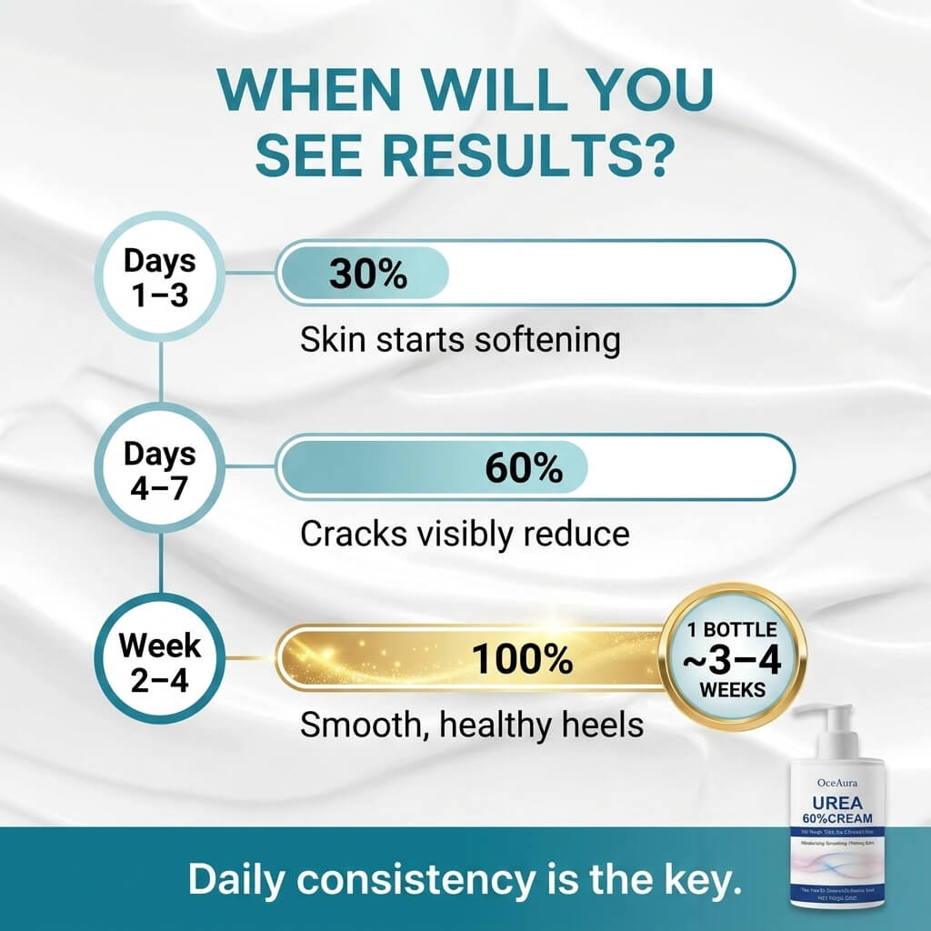 Cracked Heel Repair Cream - 60% Urea Formula