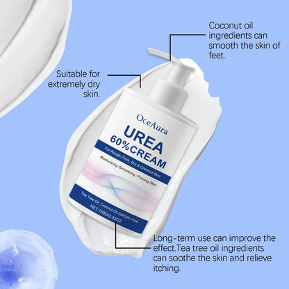 Cracked Heel Repair Cream - 60% Urea Formula