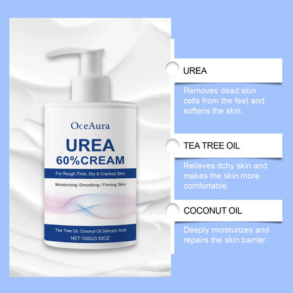 Cracked Heel Repair Cream - 60% Urea Formula